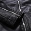 Herren Lederjacke schwarz 2