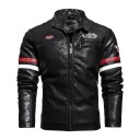 Herren-Motorradjacke aus Leder 2