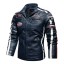 Herren-Motorradjacke aus Leder 2