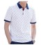 Herren-Poloshirt mit Ankern J2608 3