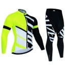Herren Radsportset – Langarmtrikot und Hosen, für Radfahren, Sport und Freizeitaktivitäten 1