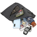 Herren Reise Brusttasche Umhängetasche Sporttasche mit Diebstahlschutz und Spritzwasserschutz Multifunktionale Lauftasche 11