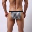 Herren-Slip mit Schachbrettmuster 1