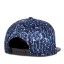 Herren-Snapback in interessantem Design - Blau 3