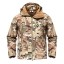 Herren Softshelljacke Camouflage 2