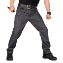 Herren Sommer Militärische Taktische Cargohose Strapazierfähige Schnelltrocknende Hose Outdoorhose mit mehreren Taschen Wanderarbeitshose 2