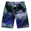 Herren-Strandshorts mit interessantem Muster J3360 1