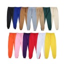 Herren Sweatpants einfarbig mit Taschen und Kordelzug aus Polyester Bequem und stilvoll für den täglichen Gebrauch und Freizeitaktivitäten 2