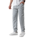 Herren Sweatpants einfarbig mit Taschen und Kordelzug, Polyester, bequemer Schnitt für Sport und Freizeit 5
