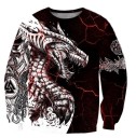 Herren-Sweatshirt mit Drachen 2