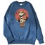 Herren-Sweatshirt mit Katze 14