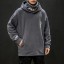 Herren-Sweatshirt mit Kragen F61 1