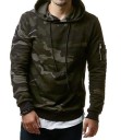 Herren-Sweatshirt mit Militärmuster J1436 16