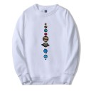 Herren-Sweatshirt mit Planeten 3