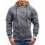 Herren-Sweatshirt mit Reißverschlüssen 5