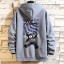 Herren-Sweatshirt mit Teddybär F117 1