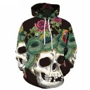 Herren-Sweatshirt mit Totenkopf F111 8