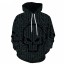 Herren-Sweatshirt mit Totenkopf F111 9