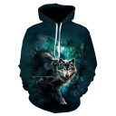 Herren-Sweatshirt Wolf 12