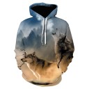 Herren-Sweatshirt Wolf 7