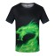 Herren-T-Shirt mit 3D-Drachen-Print J1462 7