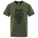 Herren-T-Shirt mit Eule T2164 9