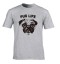 Herren T-Shirt mit Mops J3061 11