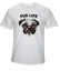 Herren T-Shirt mit Mops J3061 5