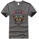 Herren-T-Shirt mit Totenkopf-Motiv T2056 14