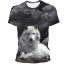 Herren-T-Shirt mit Wolfsprint T2081 3