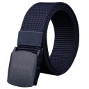 Herren Taktischer Gürtel 120 x 3,8 cm Verstellbarer Nylon Gürtel mit strapazierfähiger Kunststoffschnalle Militärischer Arbeitsgürtel für Outdoor und Wandern 3