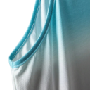 Herren Tanktop einfarbig mit Rundhalsausschnitt und Bergdruck Polyester Leichter Sommeroberteil für Sport Freizeit Natur 2