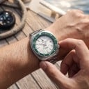 Herren Taucheruhr mit Datum Geriffeltes Zifferblatt Saphirglas Wasserdicht bis 200 m Gehäuse 43,8 mm Edelstahl 316L Zum Schwimmen und Tauchen 5