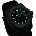Herren Taucheruhren mit Datum Edelstahl drehbare Lünette Wasserdicht 200 m Gehäuse 41 mm Edelstahl 316L Gummiband Zum Tauchen 2