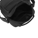 Herren-Umhängetasche, 25 × 21 × 10 cm, lässige Oxford-Schultertasche, Mini-Seitentasche für Handys, kleine Reißverschlusstasche aus Nylon 6