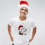 Herren-Weihnachts-T-Shirt T2321 4