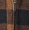 Herren Winter Karierter Cardigan mit Kapuze und Reißverschluss Stylischer warmer Pullover mit langen Ärmeln Herbst- und Winterbekleidung Polyester Verschiedene Farben 4