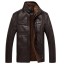 Herren-Winterjacke aus Leder F1126 1