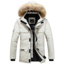 Herren-Winterjacke mit Kapuze S52 7