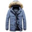 Herren-Winterjacke mit Kapuze S52 5