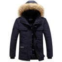 Herren-Winterjacke mit Kapuze S52 6