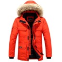 Herren-Winterjacke mit Kapuze S52 4