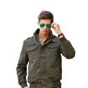 Herren Winterjacke mit Kragen winddicht 2