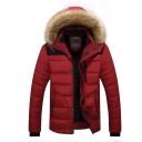 Herren-Winterjacke mit Pelzmantel J2629 11