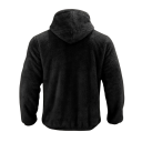 Herren Winterjacke Plüschige warme Jacke mit Rollkragen Reißverschluss Praktische Taschen Bequeme Winterjacke aus Polyester Weiches wärmendes Design 1