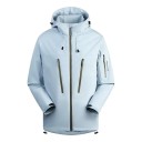 Herren Winterjacke Winddichtes Polyesterdesign Mit Reißverschluss Praktische Taschen Warme Polyesterfütterung Kapuze für winterlichen Schutz 11