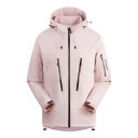 Herren Winterjacke Winddichtes Polyesterdesign Mit Reißverschluss Praktische Taschen Warme Polyesterfütterung Kapuze für winterlichen Schutz 6