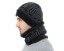 Herren-Wintermütze + Nackenwärmer J2095 3