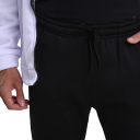 Herren Zip-Hoodie mit Taschen Einfarbiger Sporthoodie mit feinem Punktmuster auf den Schultern Bequemer Polyesterstoff 6
