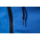 Herren Zip-Hoodie mit Taschen Einfarbiger Sporthoodie mit feinem Punktmuster auf den Schultern Bequemer Polyesterstoff 9